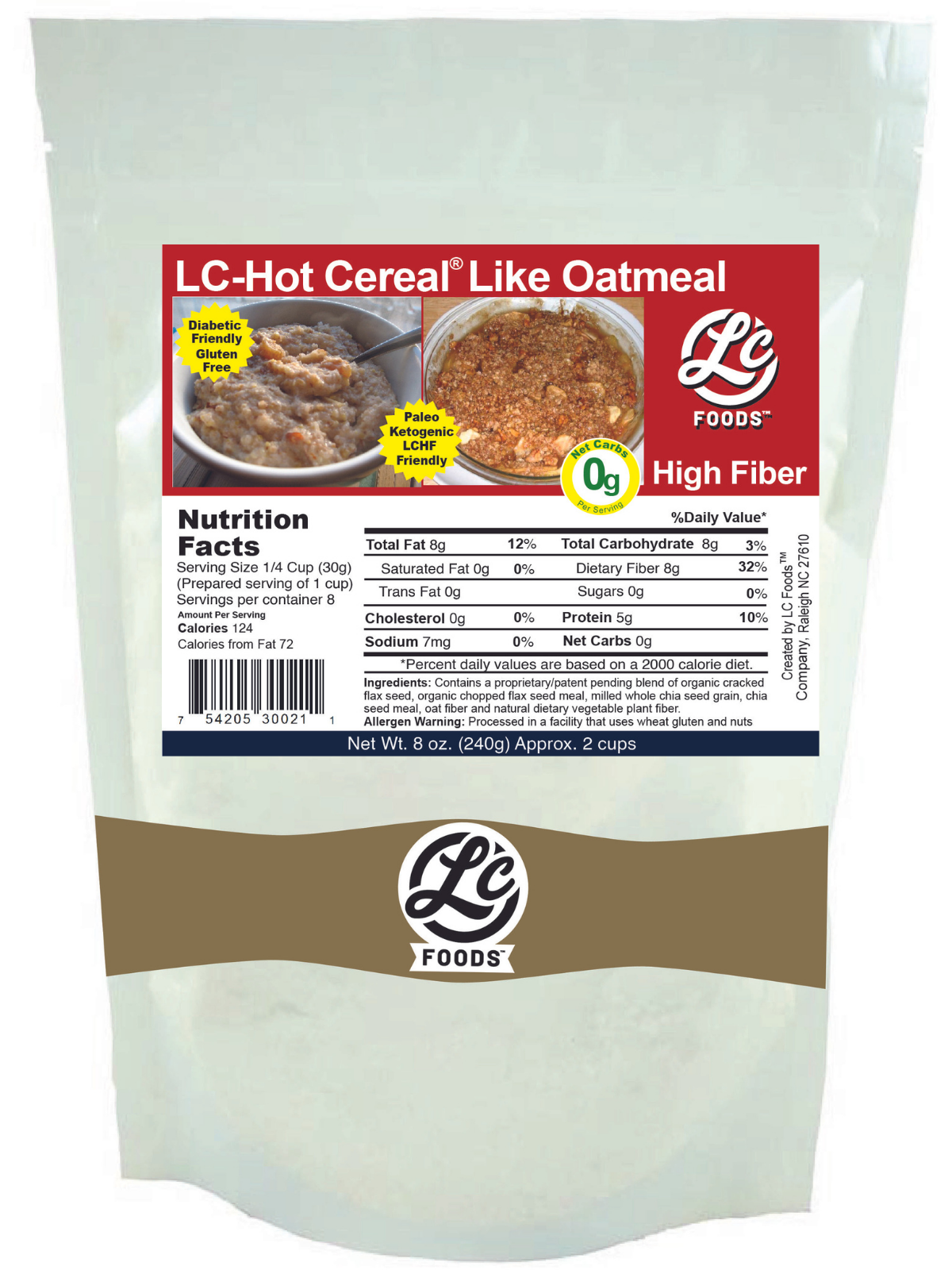 Low Carb Hot Cereal
