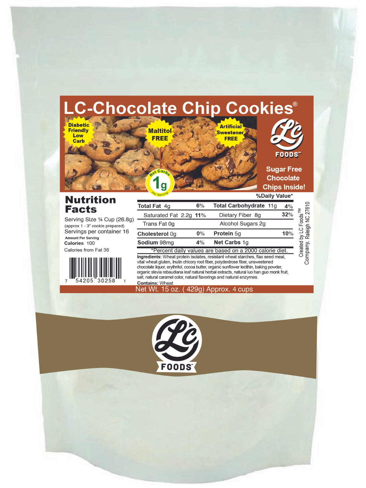 Low Carb Chocolate Chip Cookie Mix