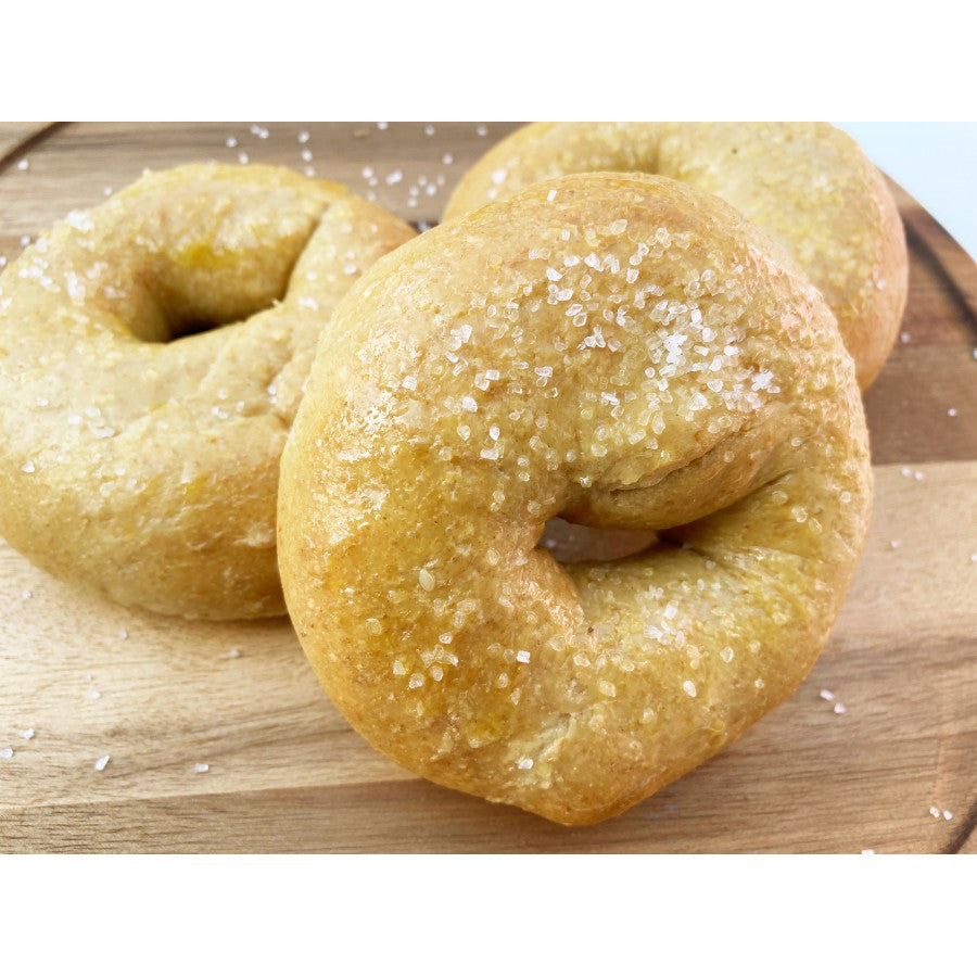 Low Carb NY Style Sea Salted Bagels 10 pack - Fresh Baked