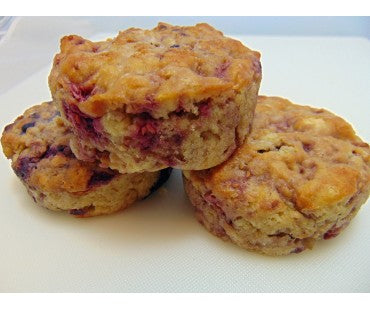 Raspberry Scones 6 Pack - Fresh Baked